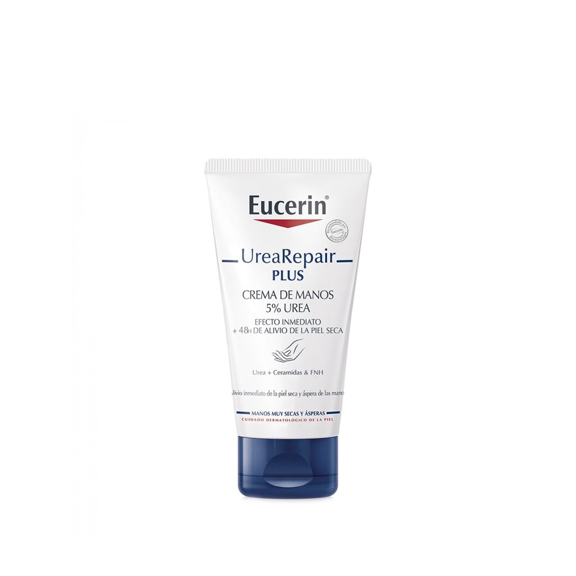 Eucerin Dry Skin Repair Urea Hand Cream 5% - 75ml + Lip stick Offer – Buy Now at Healtsy