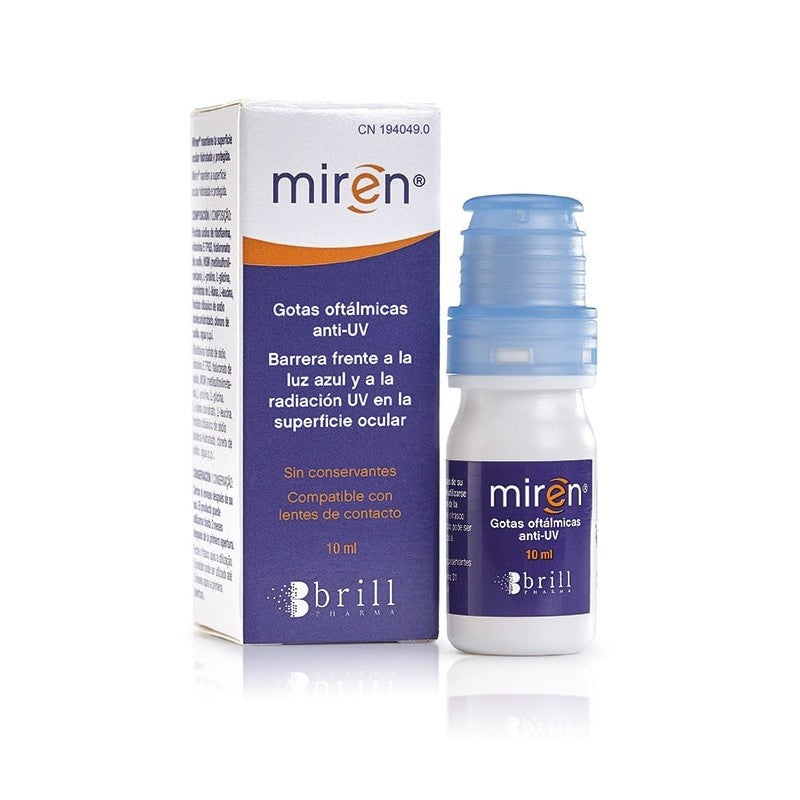 Miren Anti-UV Eye Drops - 10ml - Healtsy