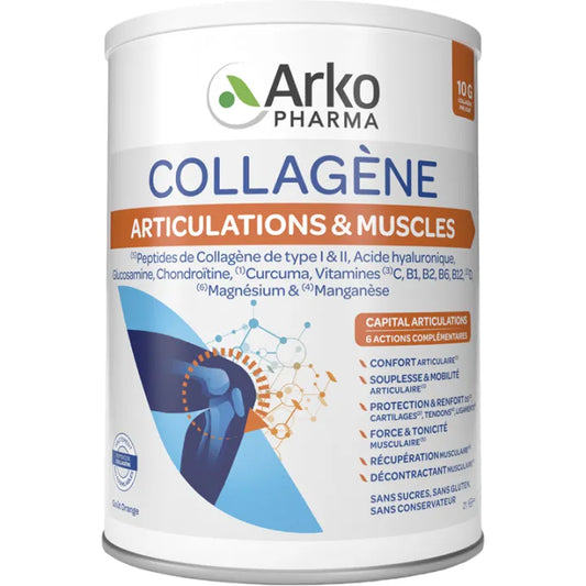 Arkopharma Collagen for Joints and Muscles Powder 260g - Healtsy