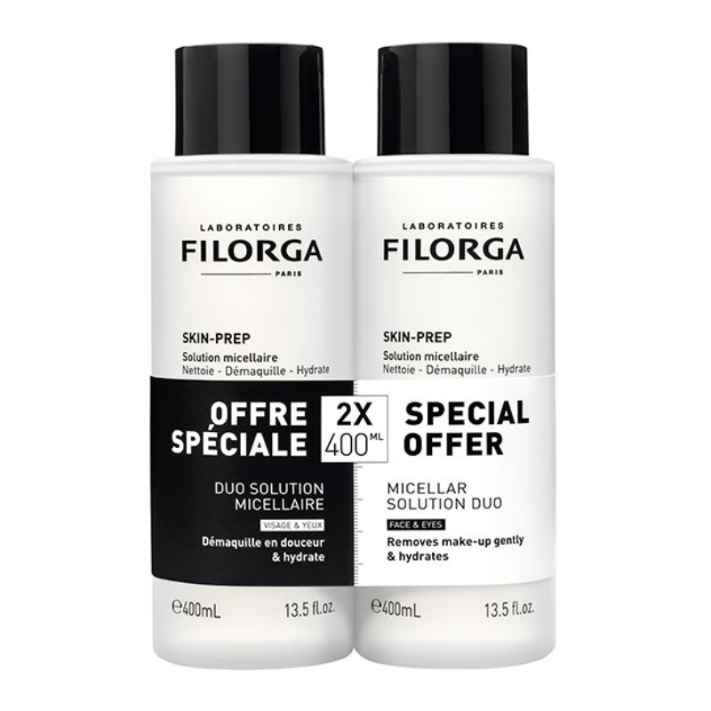 Filorga Skin-Prep Micellar Solution - 400ml (x2 units) - Healtsy