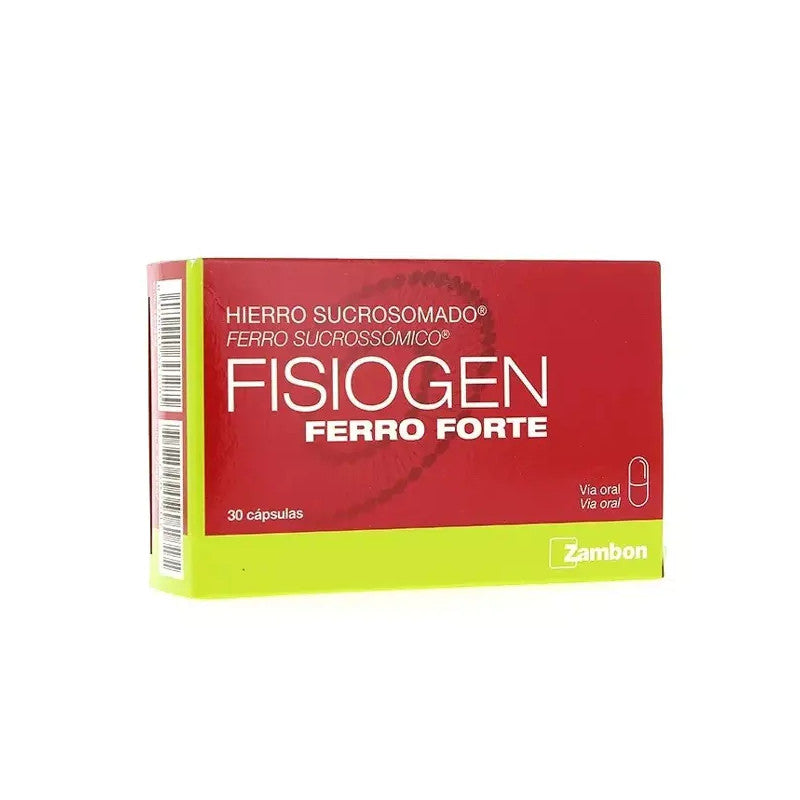 Fisiogen Strong Iron Granulated Sachets (x30 units) - Healtsy
