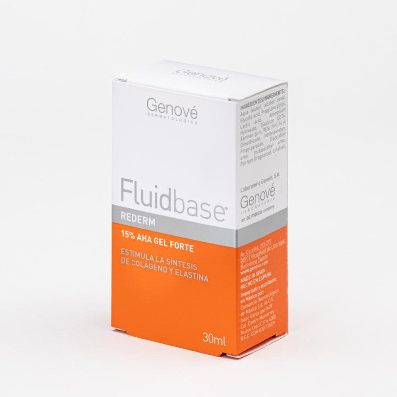 Fluidbase Rederm 15% AHA Gel Forte - 30ml