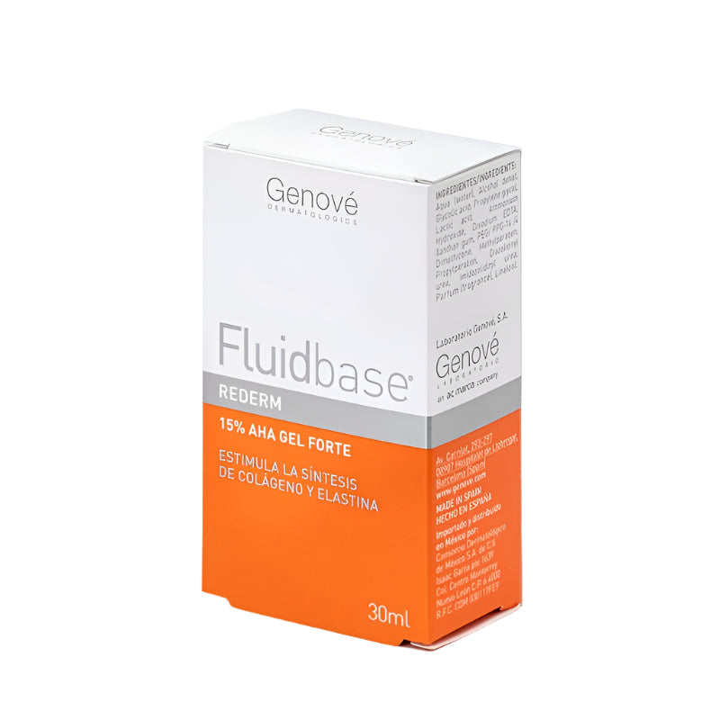 Fluidbase Rederm 15% AHA Gel Forte - 30ml – Buy Now at Healtsy