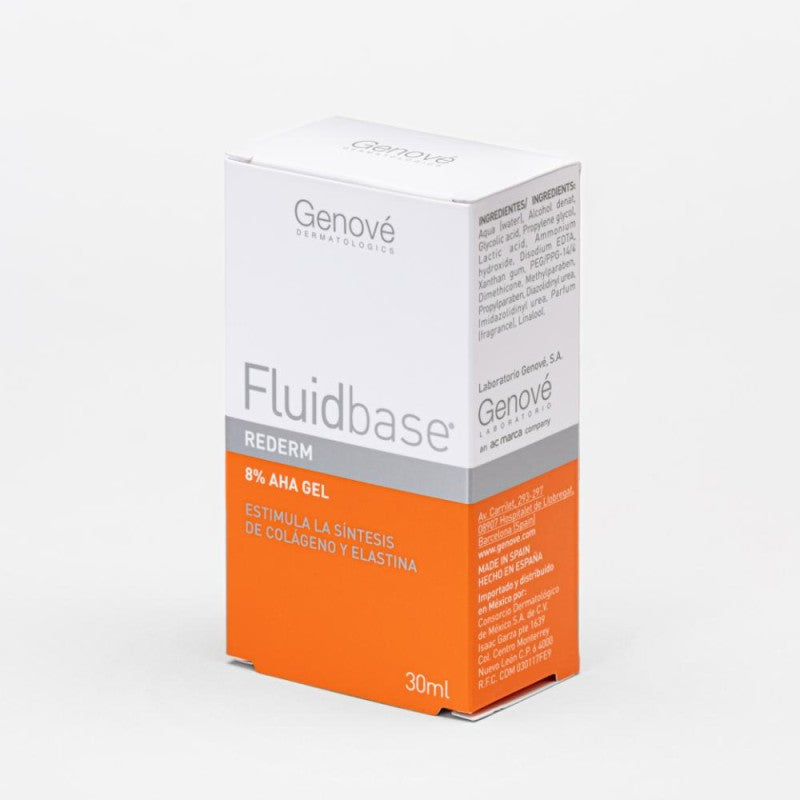 Fluidbase Rederm 8% AHA Gel - 30ml