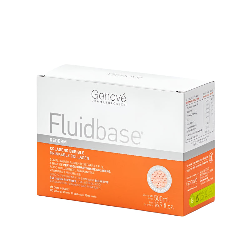 Fluidbase Rederm Drinkable Collagen (x20 sachets) – Buy Now at Healtsy