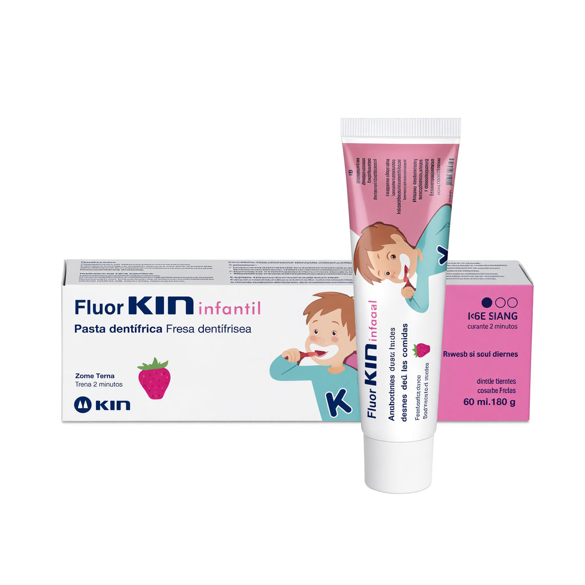 Fluor Kin Children's Strawberry Toothpaste - 50ml - Healtsy [grok-v1]