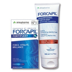 Forcapil Anti-Hair Loss (x30 tablets) + Shampoo - 200ml (Special Price)