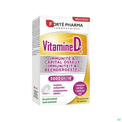 Forte Vitamin D3 3000 (x60 Orodispersible tablets)