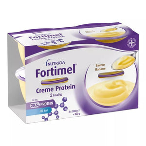 Fortimel Banana Protein Cream - 125G (x 4 units) – Buy Now at Healtsy