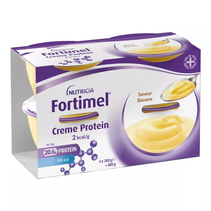 Fortimel Banana Protein Cream - 125G (x 4 units) – Buy Now at Healtsy