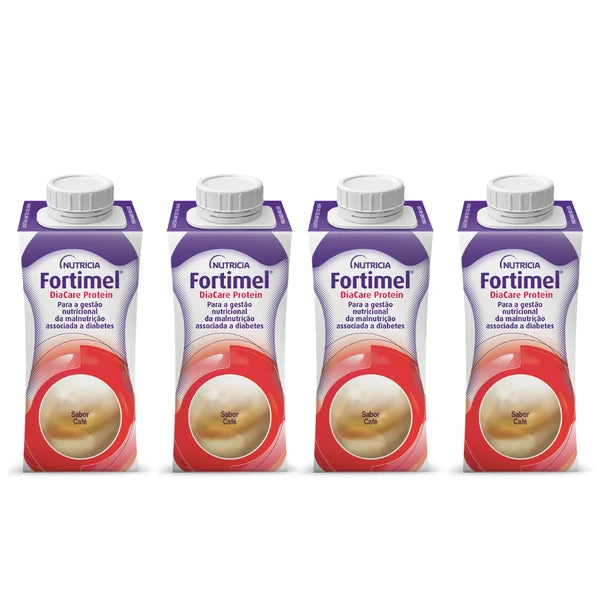 Fortimel Diacare Protein coffee 200ml (x4 units) - Healtsy
