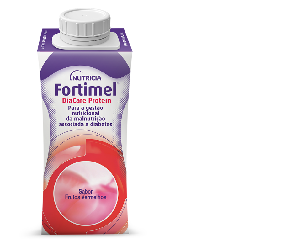 Fortimel Diacare Protein Red Fruits 200ml (x4 units) - Healtsy