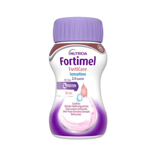 Fortimel Forticare Sensations _ Red Fruits - 125ml (x4 units) - Healtsy