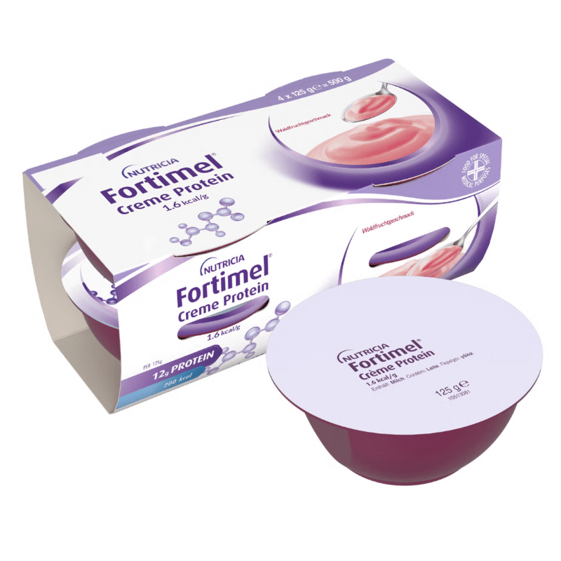 Fortimel Protein Cream_ Wild Fruit - 125G (x4 units) – Buy Now at Healtsy