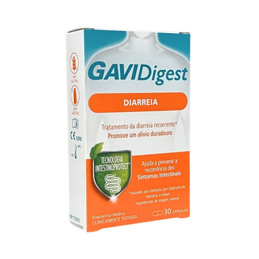 Gavidigest Diarrhea (x30 capsules) - Healtsy