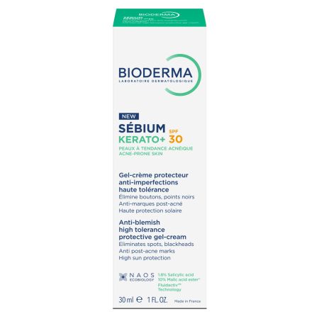 Bioderma Sebium Kerato+ Gel creme SPF30 30Ml - Healtsy