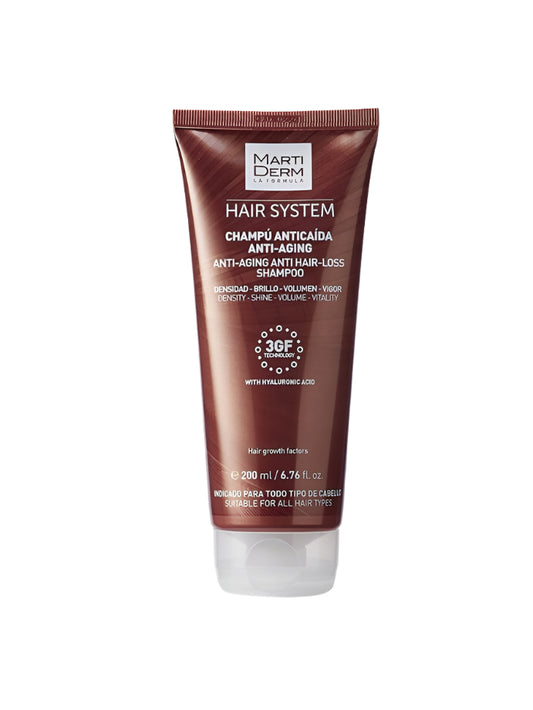 Martiderm  Hair System Anti-Aging Anti-Hair Loss Shampoo - 200 ml - Healtsy