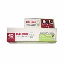 Halibut Changing pad Protective cream - 150 g (50% offer + Protective cream - 50g)
