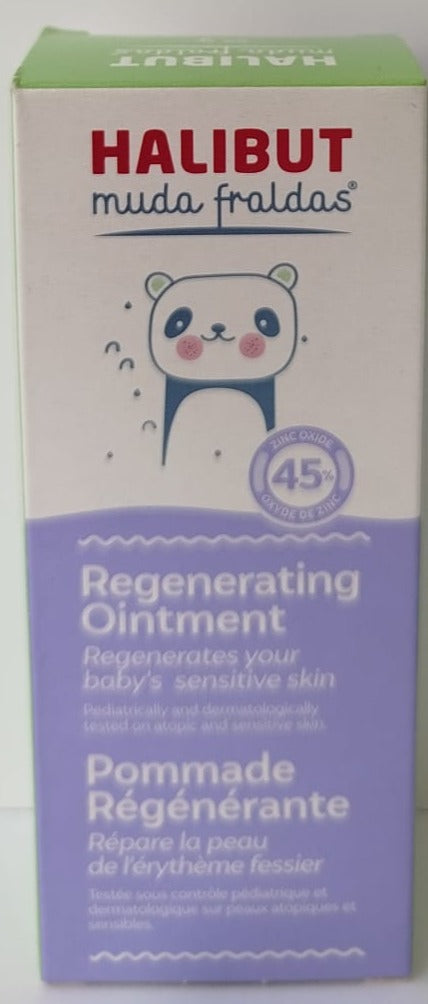 Halibut Diaper Change Regenerating Ointment 45%Zn  - 50g - Healtsy
