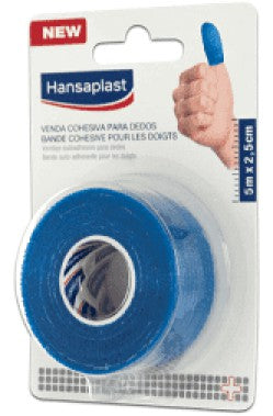 Hansaplast Cohesive Tape_ Fingers_ Blue - 5m x 2.5cm