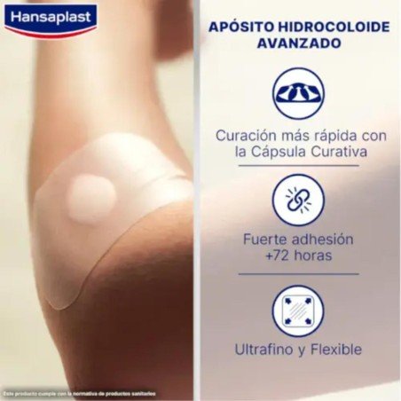 Hansaplast Second Skin Protection Dressing XL (x3 units) – Buy Now at Healtsy