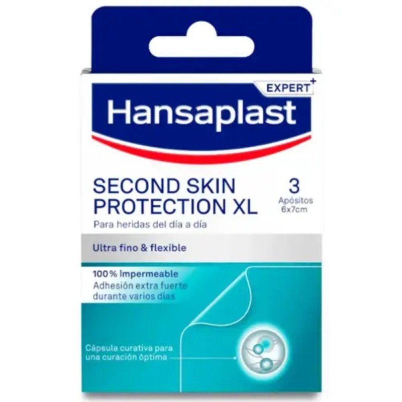 Hansaplast Second Skin Protection Dressing XL (x3 units) – Buy Now at Healtsy