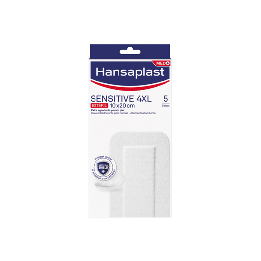 Hansaplast Sensit Dressing _10x20cm _4XL (x5 pieces) - Healtsy