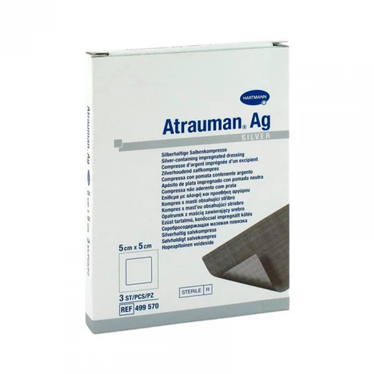 Atrauman Ag Compress_ 5 x 5 cm (10 dressings) - Healtsy