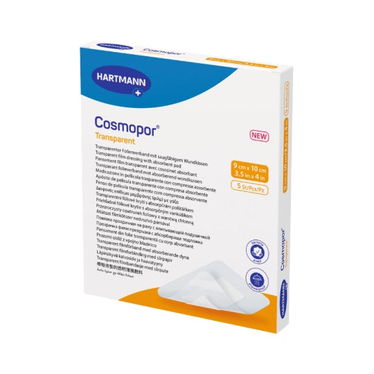 Cosmopor Transparent _ 9 cm x 10 cm (5 dressings) - Healtsy