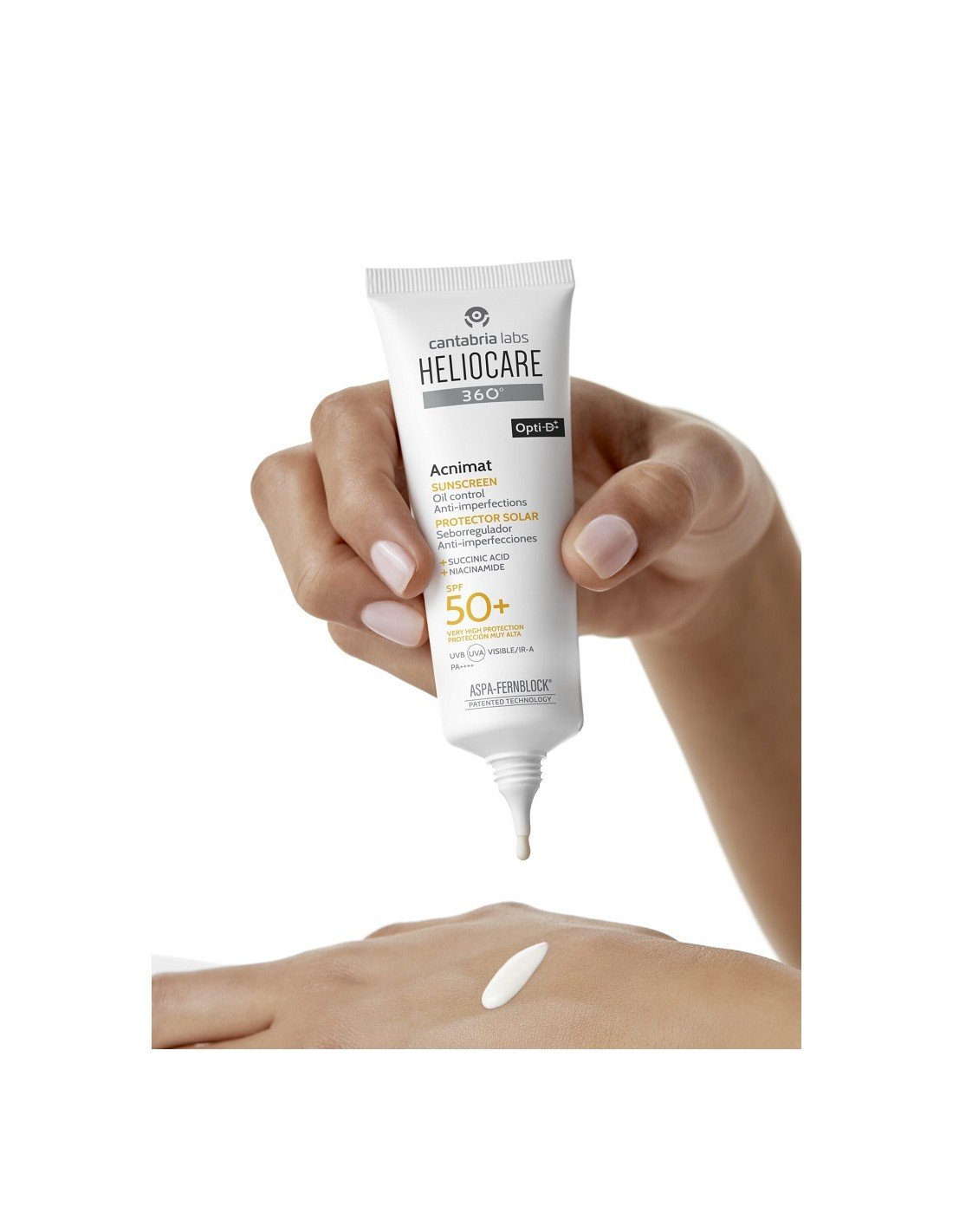 Heliocare 360 Acnimat Fluid SPF50+ - 50ml – Buy Now at Healtsy