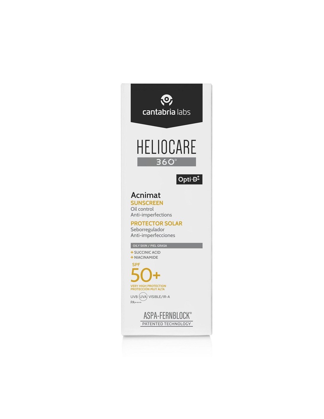 Heliocare 360 Acnimat Fluid SPF50+ - 50ml – Buy Now at Healtsy