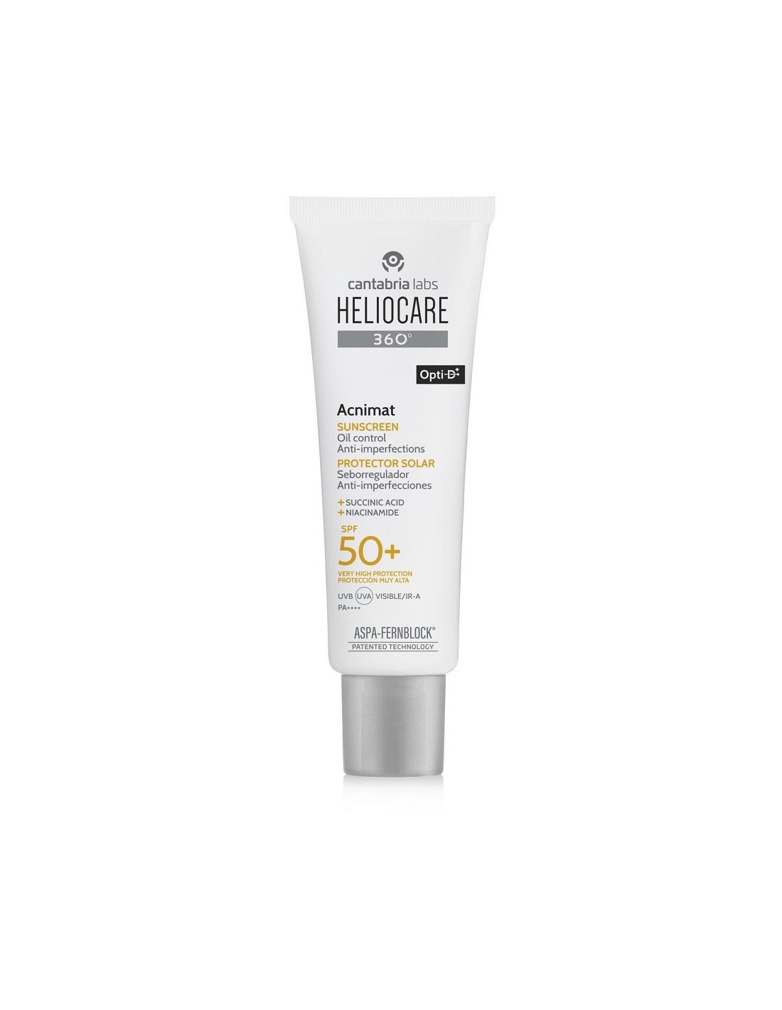 Heliocare 360 Acnimat Fluid SPF50+ - 50ml – Buy Now at Healtsy