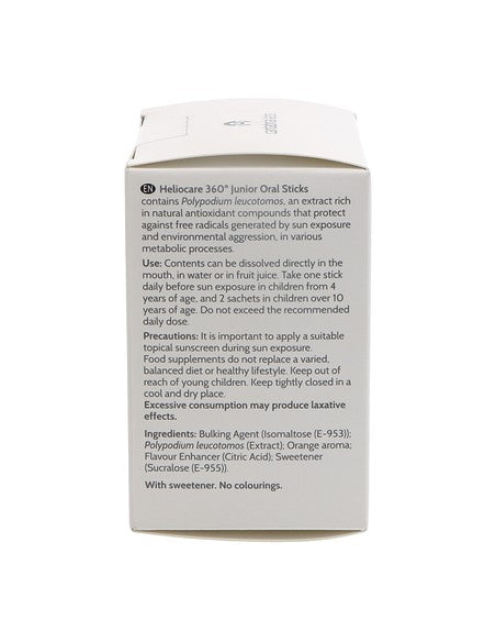 Heliocare360 Junior Oral  (20 sachets) - Healtsy
