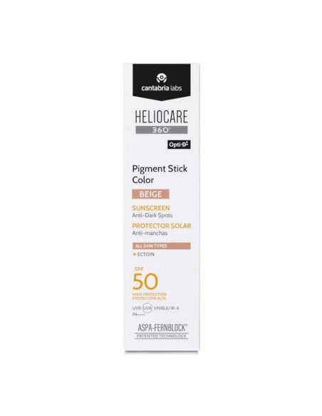 Heliocare360 Pigment stick color Beige SPF50 - 10G - Healtsy