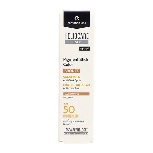 Heliocare360 Pigment stick color Bronze SPF50 - 10G - Healtsy