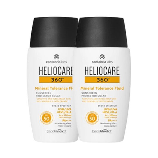 Heliocare 360 Tolerance Mineral Fluid SPF50 - 50ml (Special Pack) – Buy Now at Healtsy