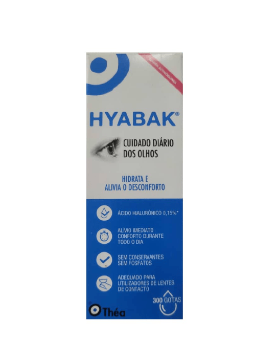 Hyabak Hypotonic Lenses / Eyes Solution - 10ml – Buy Now at Healtsy