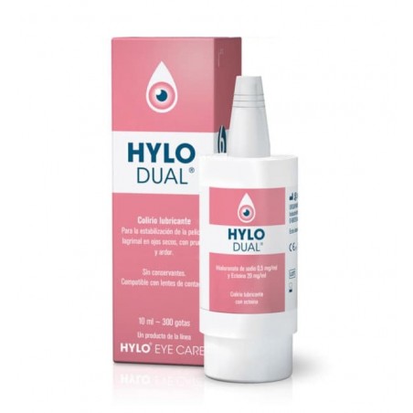 Hylo Dual Eye Drops Ectoina - 10ml - Healtsy
