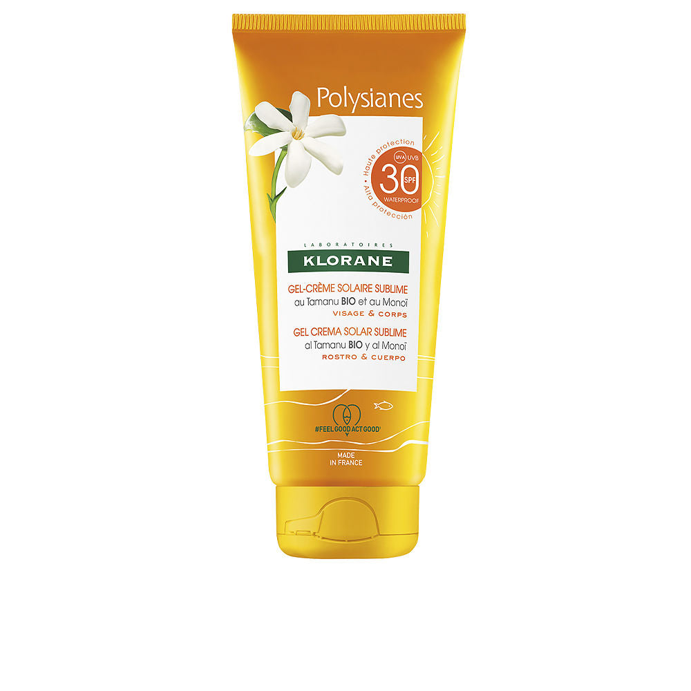 Klorane Solar Polysianes Sublime Gel-Cream SPF30 - 200ml - Healtsy