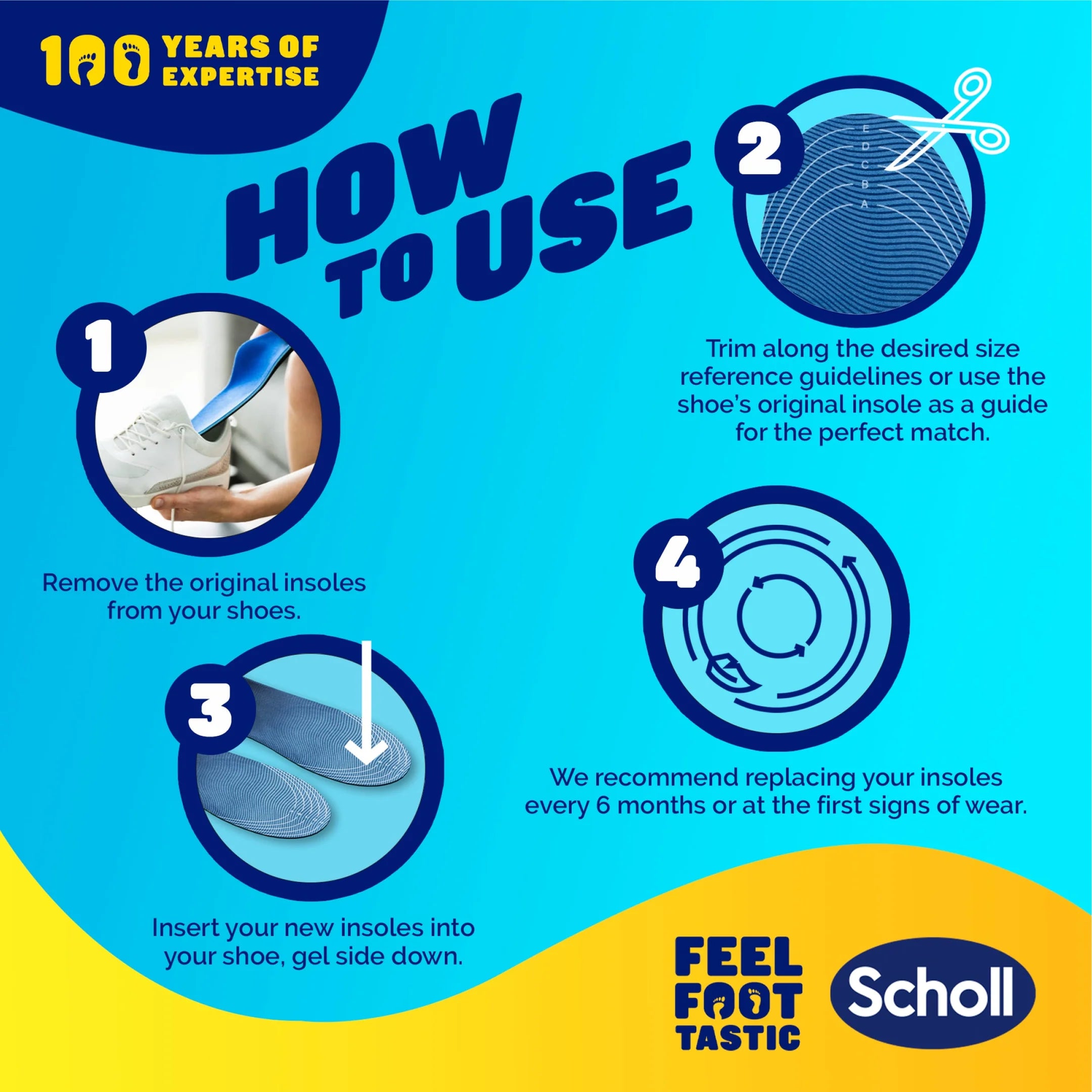 Dr Scholl Gelactiv Sport Man Insole (x2 units) - Healtsy
