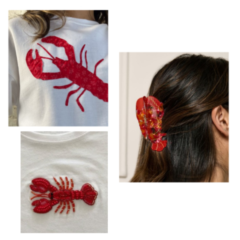 Invisibobble Clipstar Capri Lobster - Healtsy