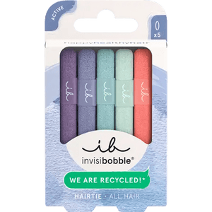 Invisibobble Ecotie Pastel Hair Ties (x5 units) – Buy Now at Healtsy