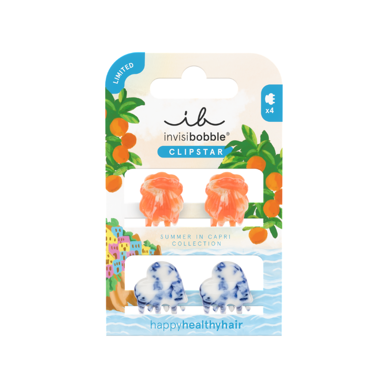 Invisibobble Set Capri Mediterran Mini (x4 units) - Healtsy