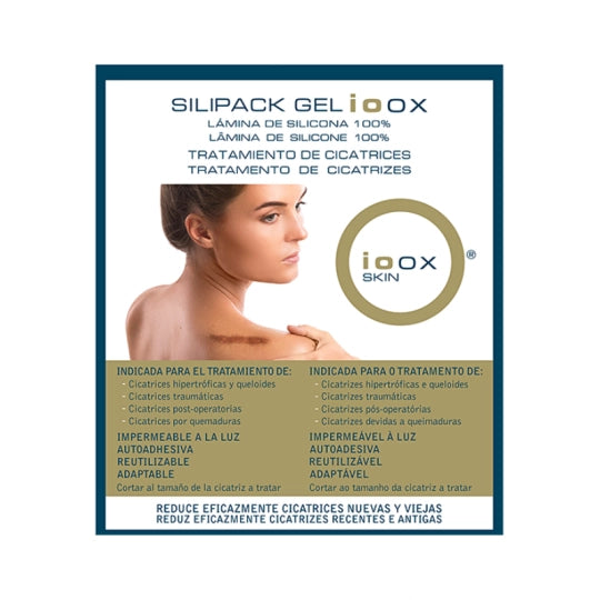 Silipack Gel Ioox Gel In Lamina - 10 X 10cm - Healtsy