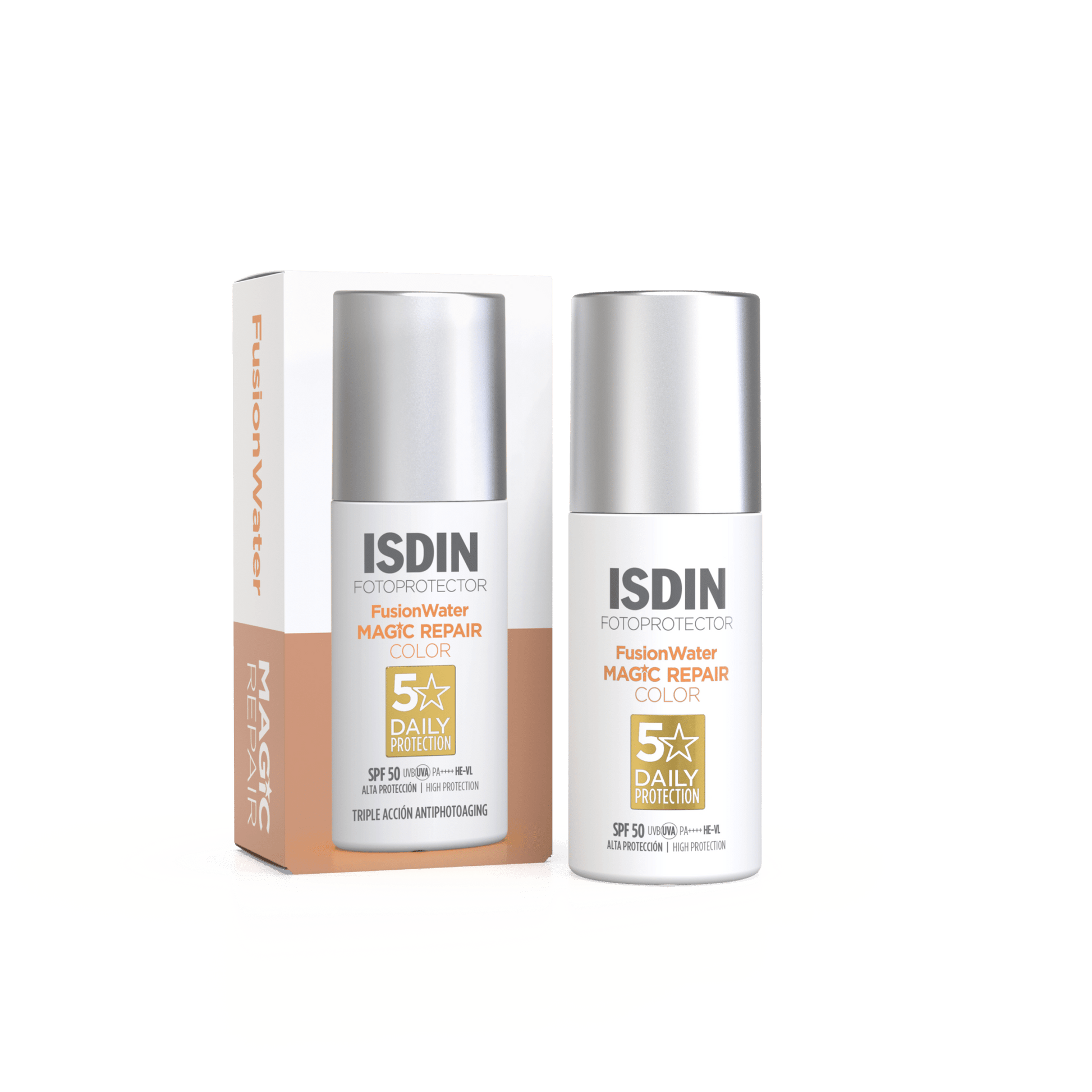 Isdin Fusion Water Magic Age Repair Color SPF50 - 50ml – Buy Now at Healtsy