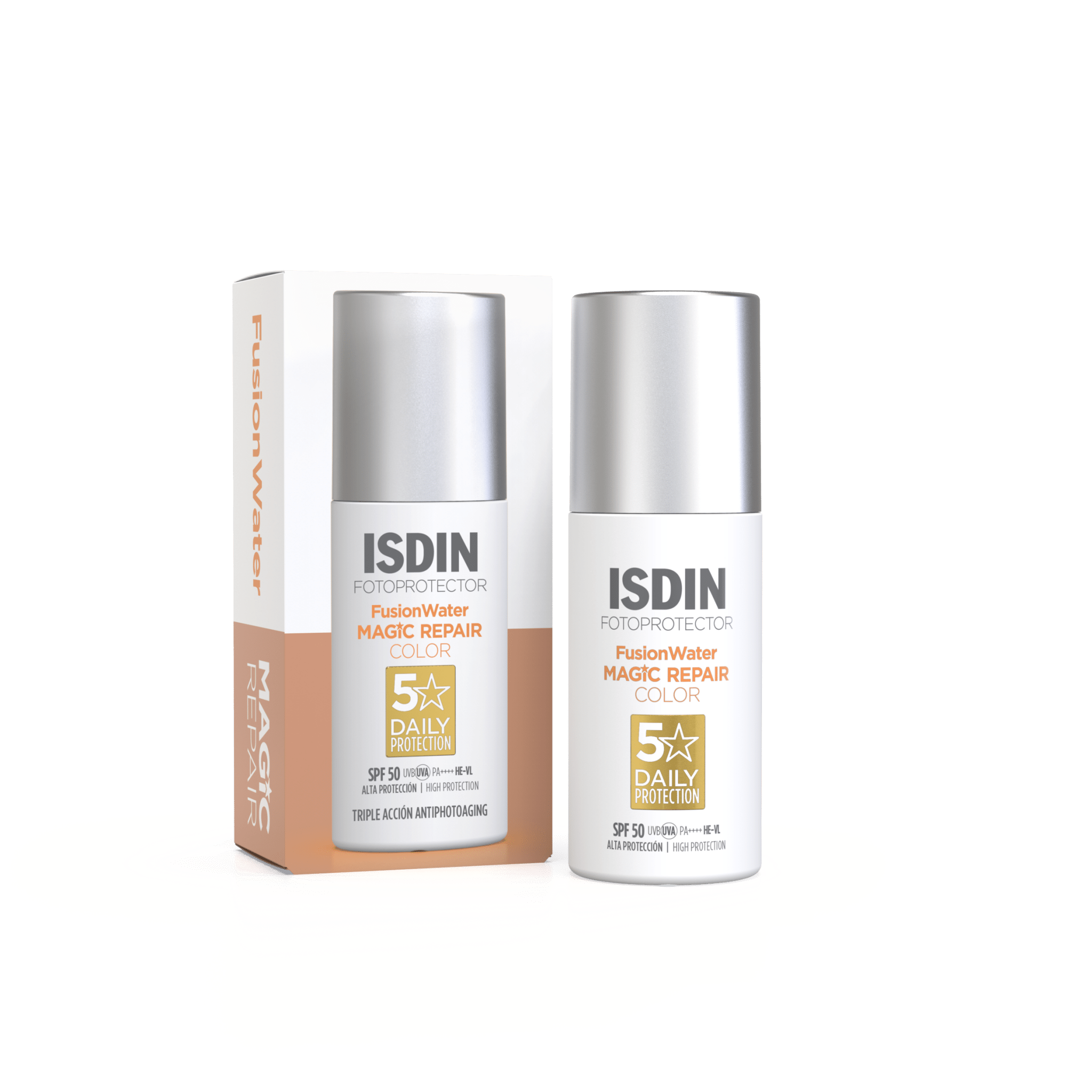 Isdin Fusion Water Magic Age Repair Color SPF50 - 50ml – Buy Now at Healtsy