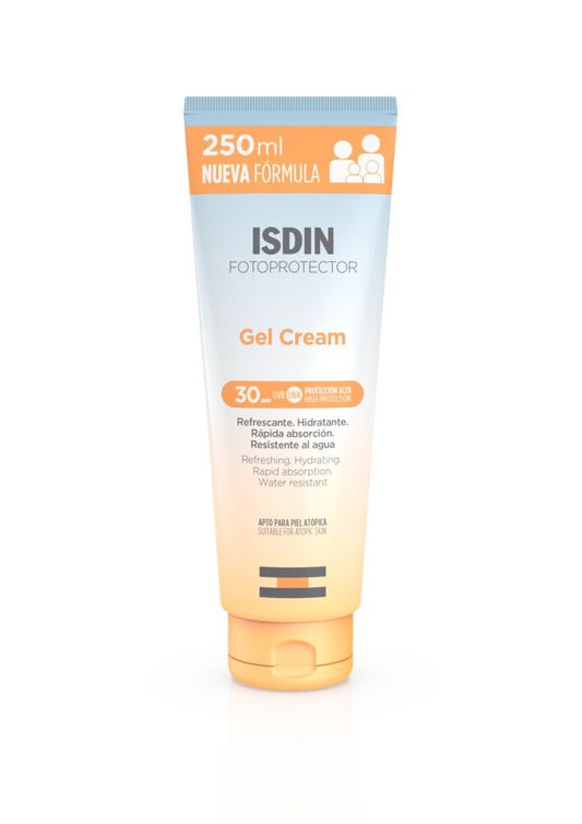 Isdin Photoprotector Gel Cream SPF30 - 250ml – Buy Now at Healtsy