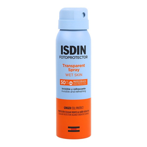 Isdin Photoprotector Transparent Spray Wet Skin SPF50 100Ml - Healtsy