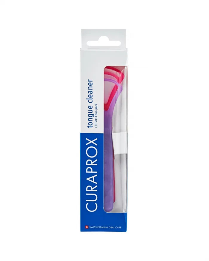Curaprox Tongue Cleaner_ CTC 203 (Duo Pack) - Healtsy