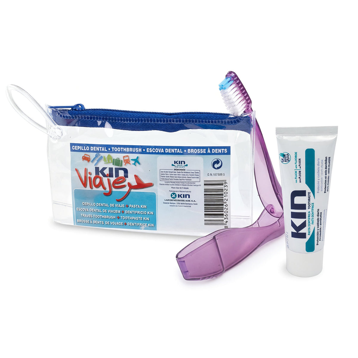 Kin Travel Toothbrush + Toothpaste - 25ml - Healtsy [grok-v1]